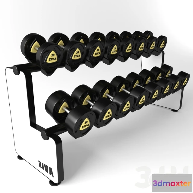 1079620 - Dumbbell Rack Horizontal - 213177