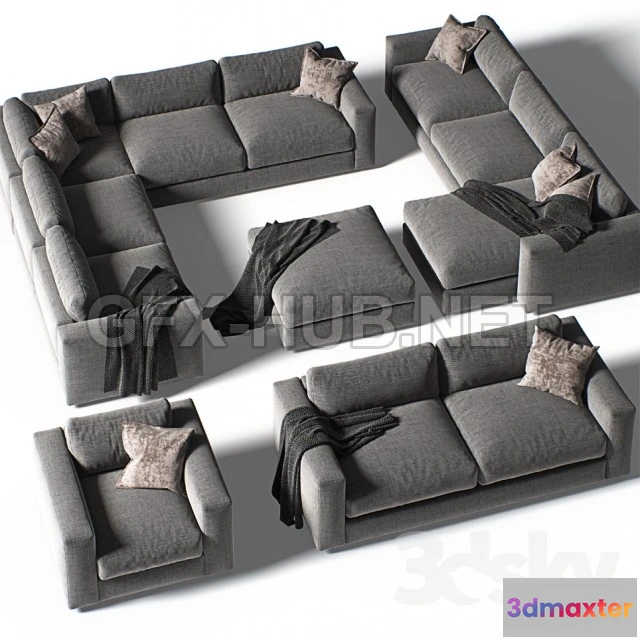 1079672 - DWR Reid Sectional set - 213229