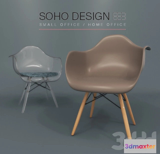 1079690 - Eames DAW стул - 213247