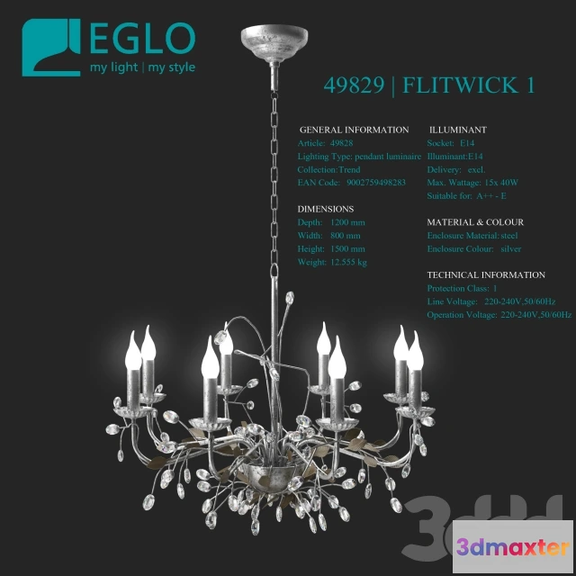 1079790 - Eglo 49829 Flitwick 1 - 213347