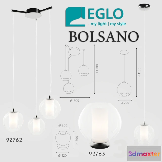 1079800 - EGLO BOLSANO - 213357