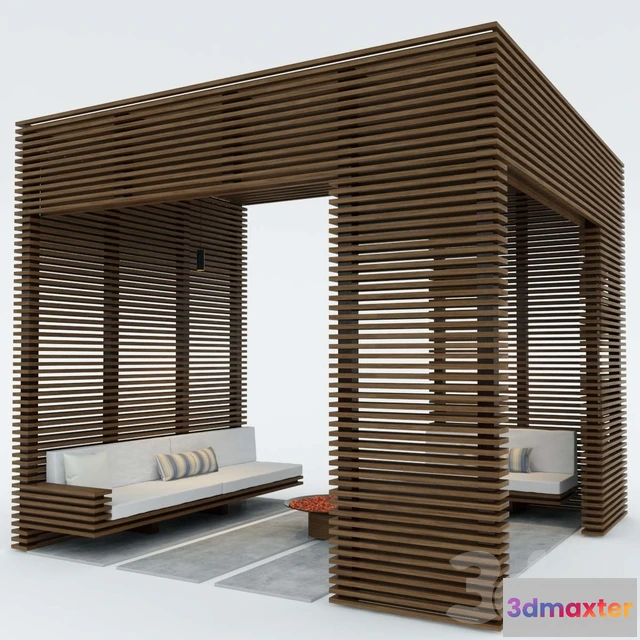 1080422 - Exterior Wooden pergola - 213979