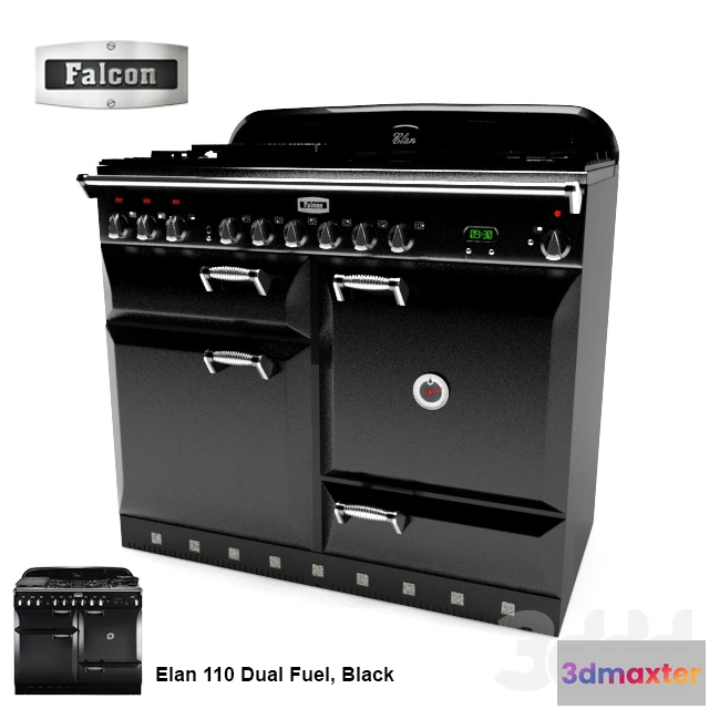1080458 - Falcon Range Cookers Elan 110 Dual Fuel - 214015