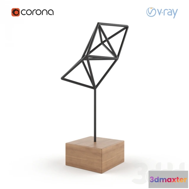 1081722 - Geometric bird sculpture - 215279