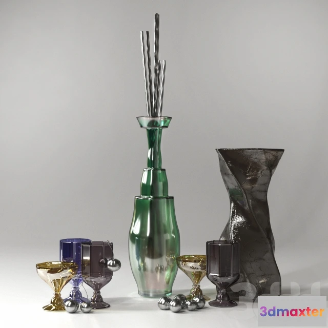 1081918 - Glass Decor Set v.1 - 215475