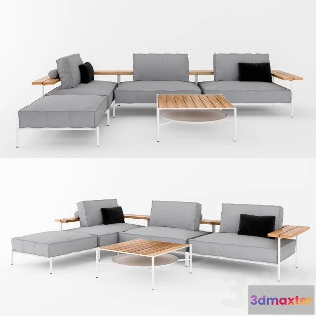 1081964 - Gloster Collection Tray Lounge C - 215521