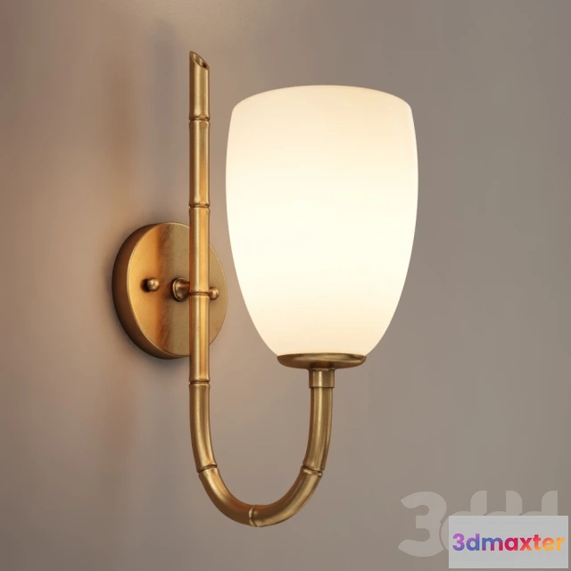 1082066 - GRAMERCY HOME - ADAMINA SCONCE SN059-1-BRS - 215623