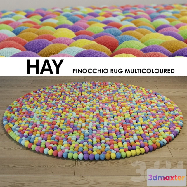 1082648 - Hay Pinocchio Rug Multicoloured - 216205