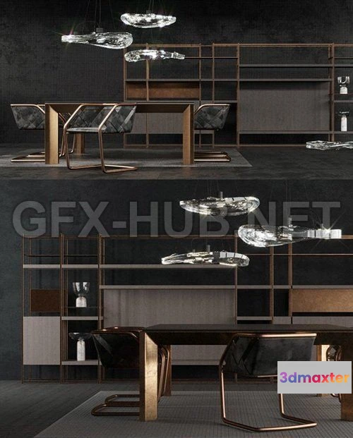 1082726 - Henge Terzani Leebroom 3d Model - 216283