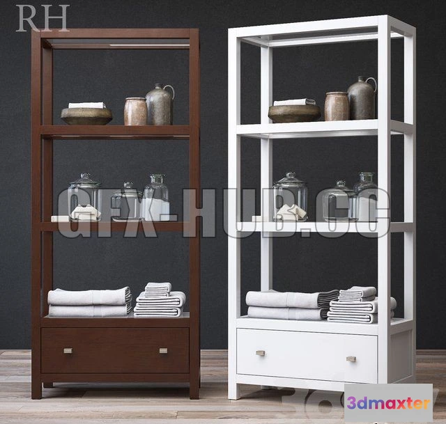 1083104 - HUTTON TALL ETAGERE - 216661