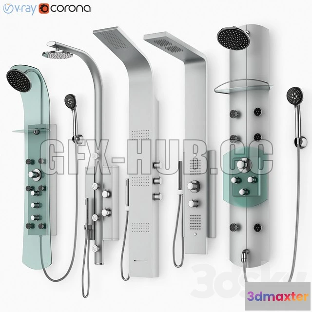 1083116 - Hydromassage panels Ravak set 21 - 216673