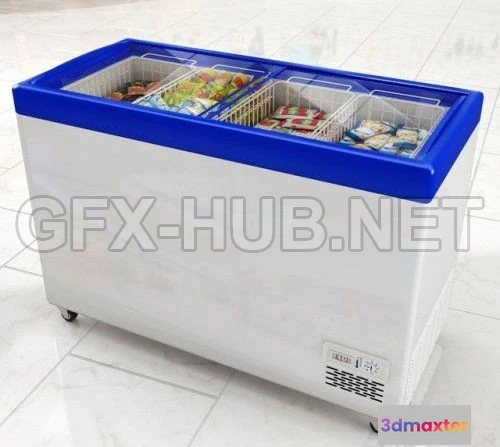 1083138 - Ice Cream Freezer Polair Standard 3d model - 216695