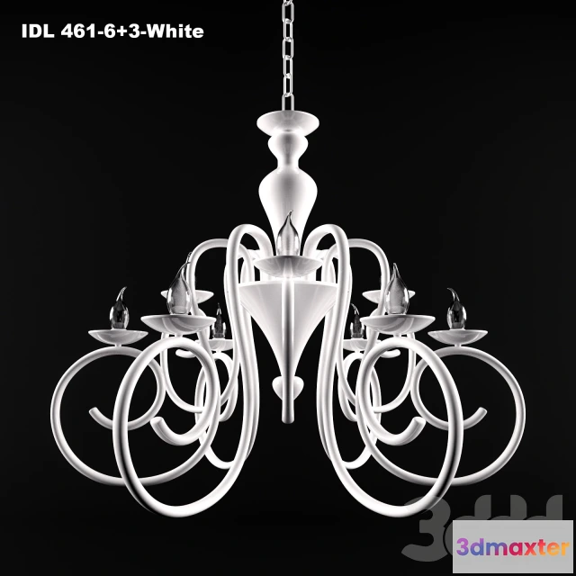 1083194 - IDL DECO 461-6+3-White - 216751