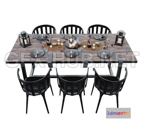 1083222 - IKEA Black Set - 216779