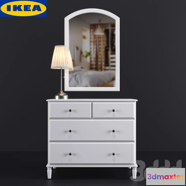 1083408 - IKEA TYSSEDAL Chest 4 drawers - 216965