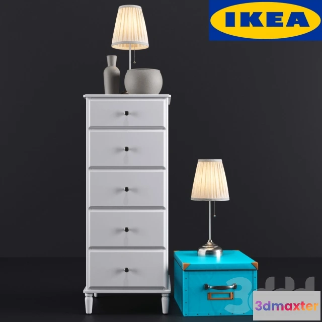 1083410 - IKEA TYSSEDAL Chest 5 drawers - 216967