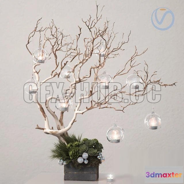 1083480 - ikebana with candles - 217037