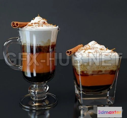 1083746 - Irish Coffee 3D Model - 217303