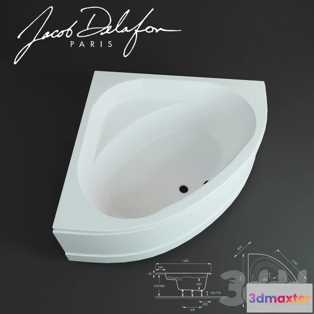 1083830 - Jacob Delafon Buthtab Domo - 217387