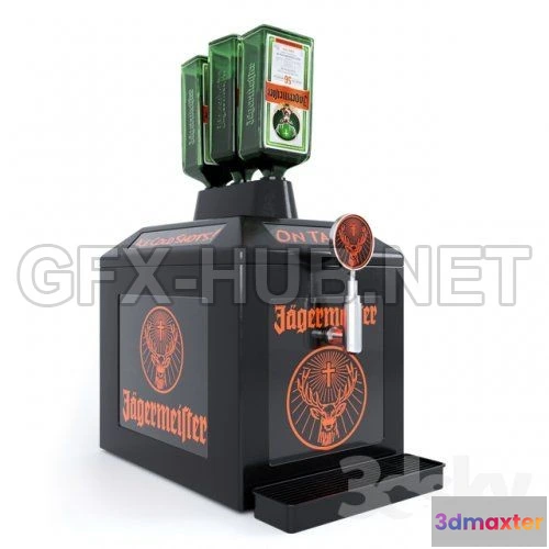 1083858 - Jagermeister Tap Machine 3D MODEL - 217415
