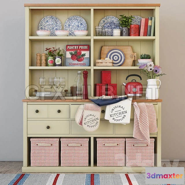 1084174 - Kendall Painted Dresser - 217731