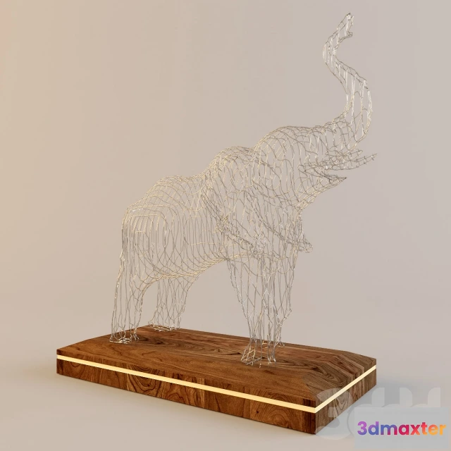 1086432 - Metal elephant - 219989