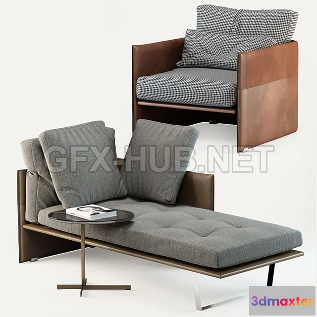 1086724 - Minotti Luggage 3D Model - 220281