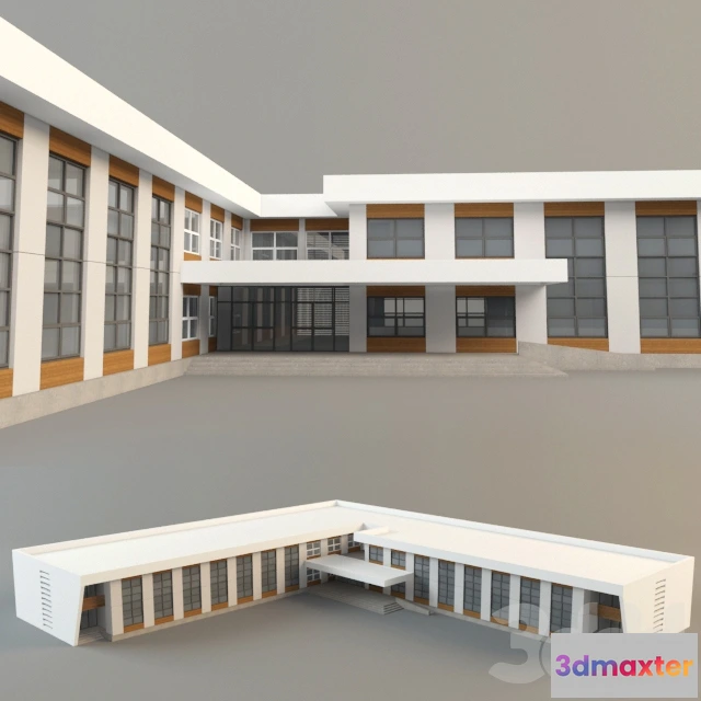 1086950 - moderm school building - 220507