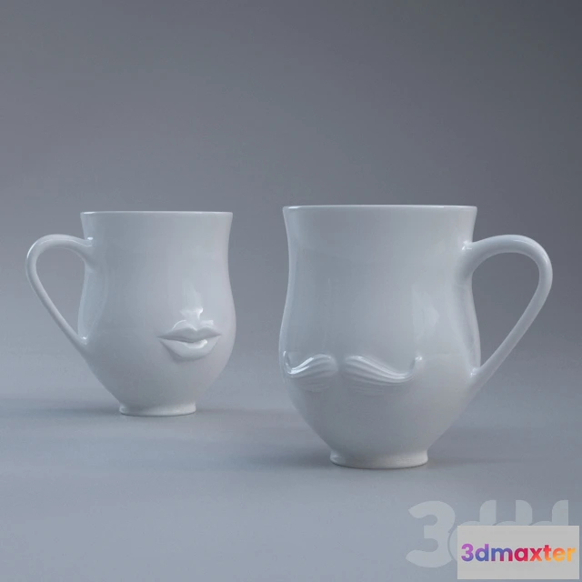 1087356 - MR  MRS MUSE REVERSIBLE MUG - 220913