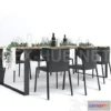 1087520 - Natuzzi Pi Greco Dinning 3D Model - 221077