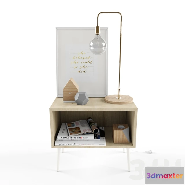 1087658 - Nightstand Decorative Set - 221215