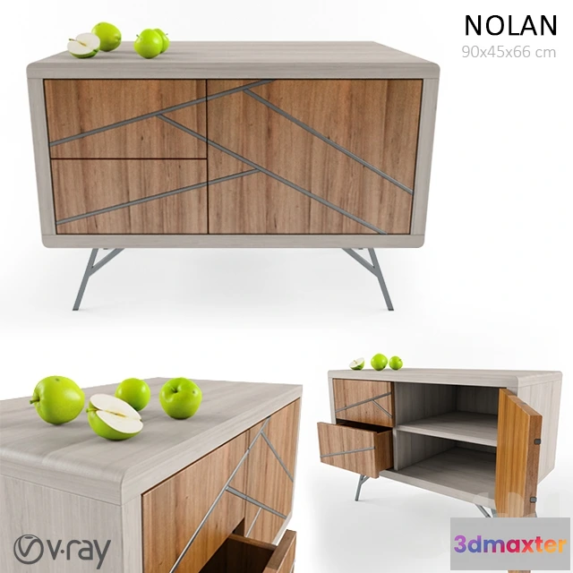 1087708 - NOLAN_Oak sideboard with drawers - 221265