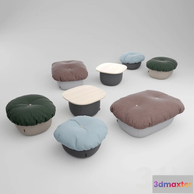 1087896 - Offecct Souffle ottoman - 221453