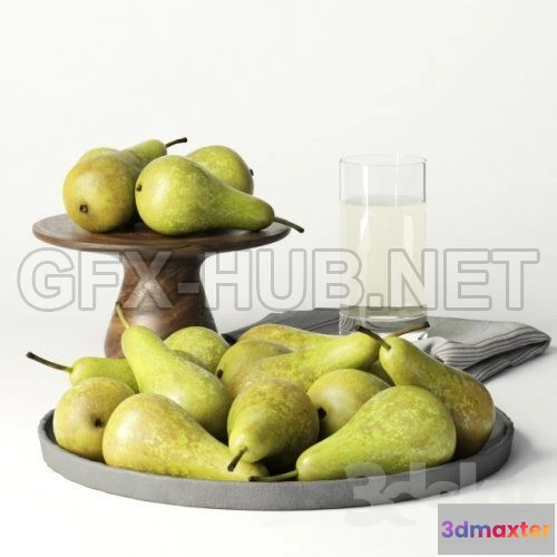 1088658 - Pears 3D Model - 222215