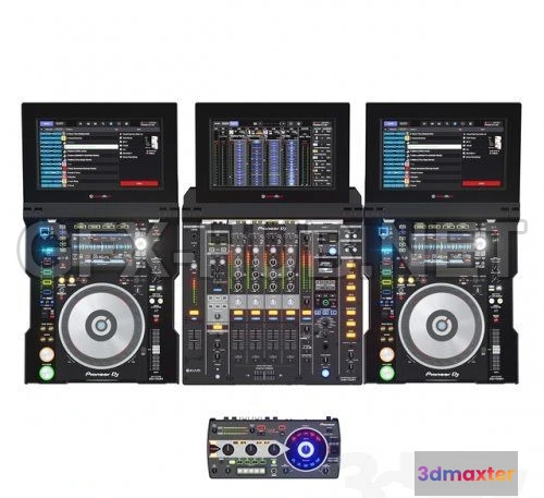 1088964 - Pioneer DJ Collection 3D model - 222521