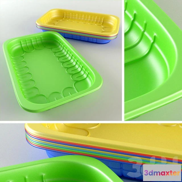 1089104 - Plastic tray (chicken tray) - 222661
