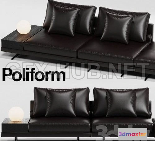 1089272 - Poliform MONDRIAN 3d Model - 222829