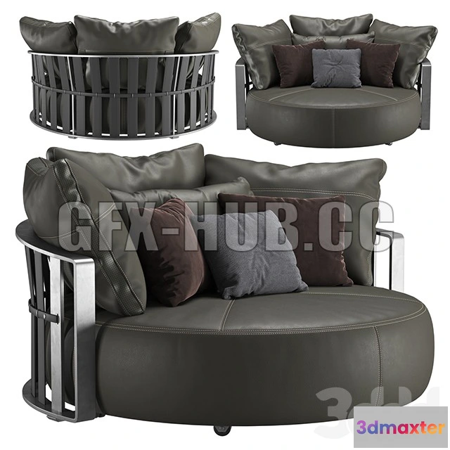 1089346 - Poltrona Frau - Scarlett - 222903