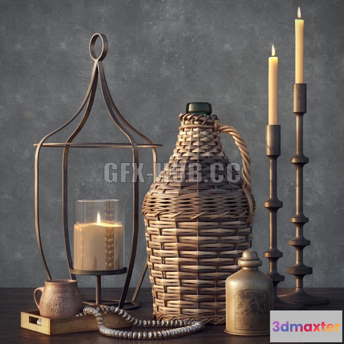 1089526 - Pottery barn decoration set 02 - 223083