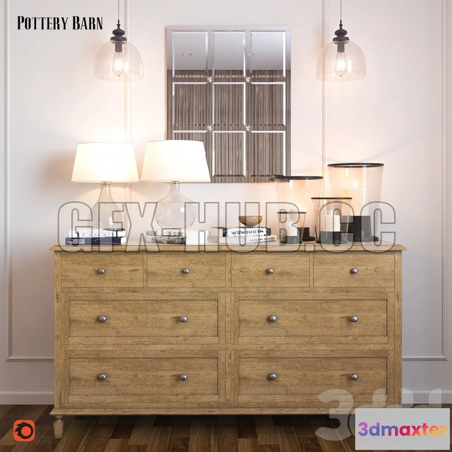 1089544 - Pottery Barn set SAUSALITO EXTRA - 223101