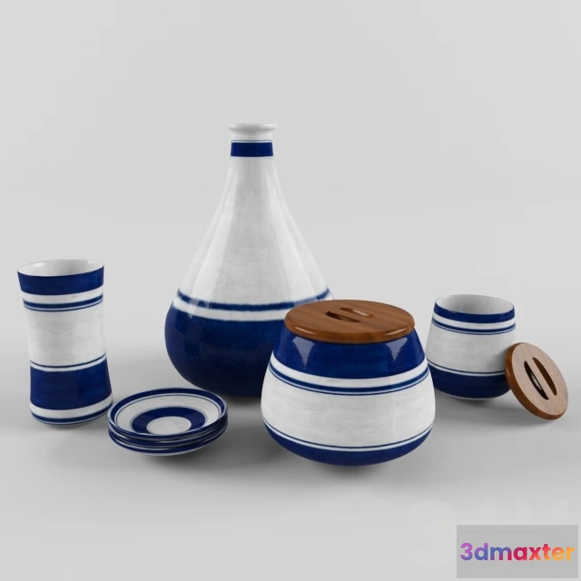 1089554 - Pottery set - 223111