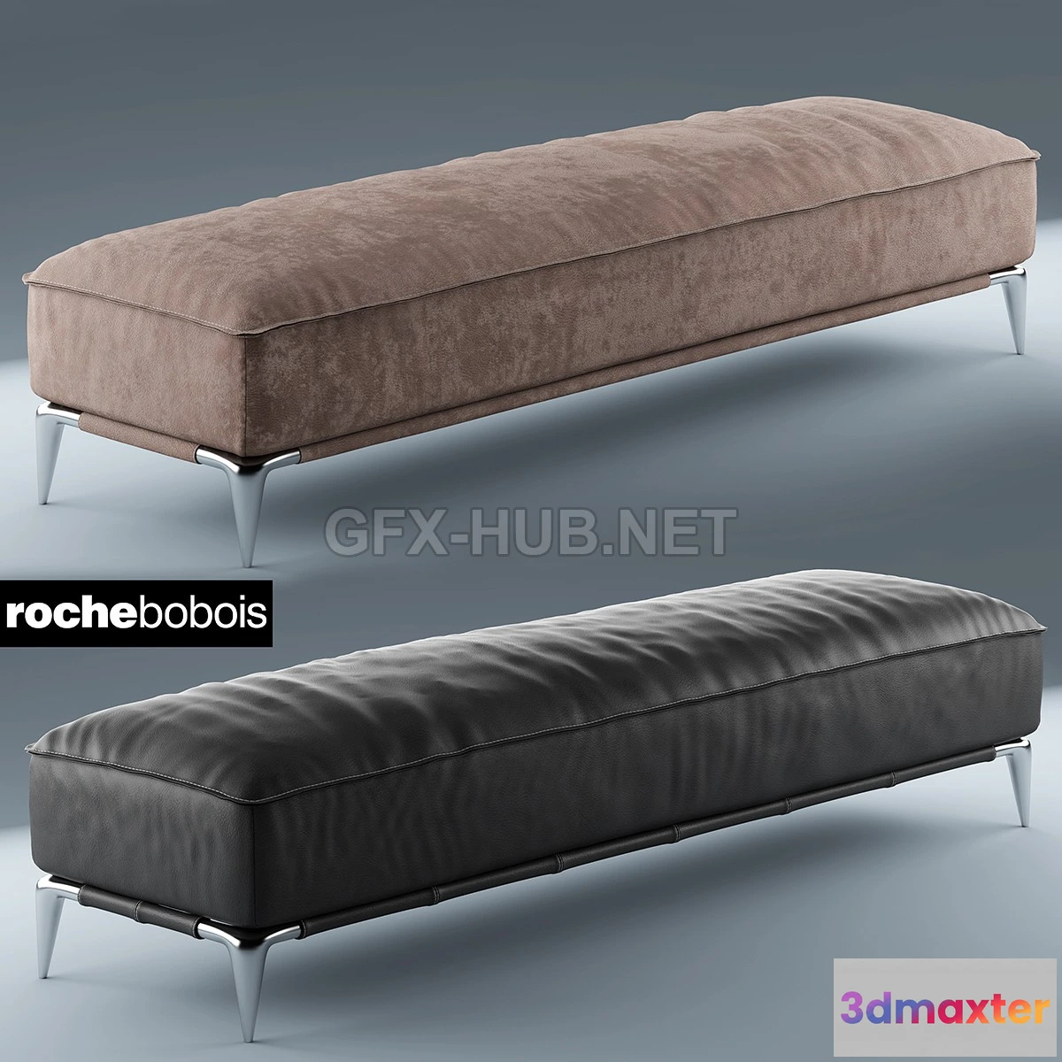 1089580 - POUF RECTANGULAIRE ELLICA by Roche Bobois - 223137