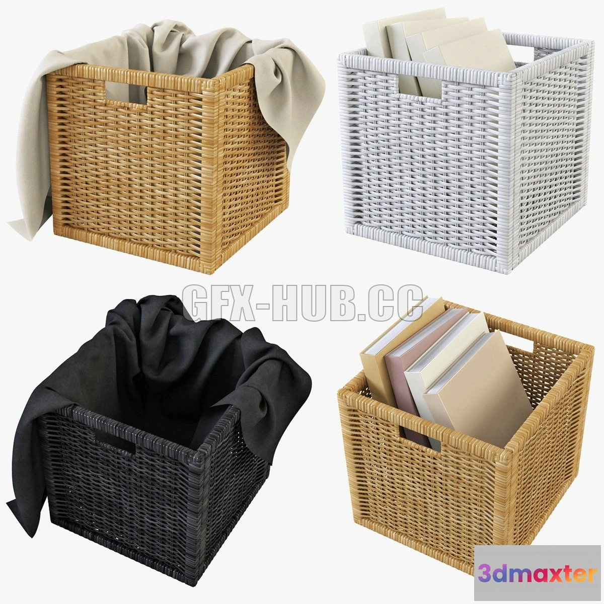 1089946 - Rattan Basket Ikea Branas - 223503