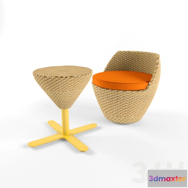 1089956 - Rattan seating - 223513