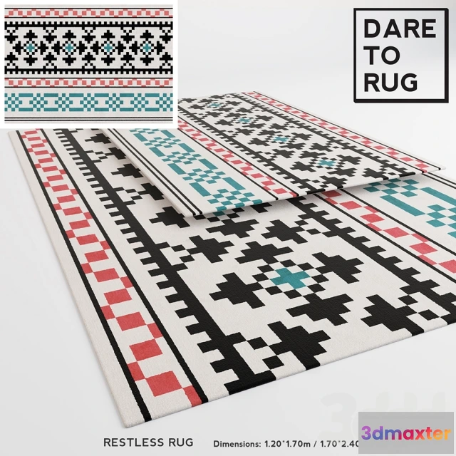 1090132 - RESTLESS rug by DARE TO RUG - 223689