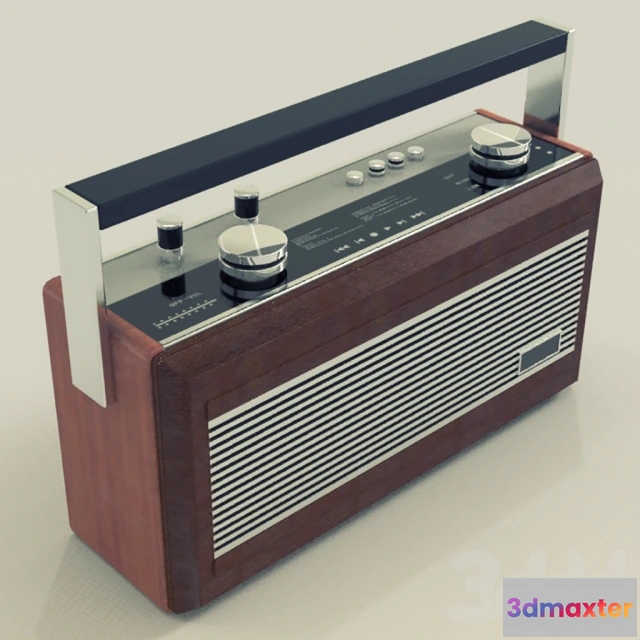 1090456 - Roberts R900 Teak and Leather Radio - 224013
