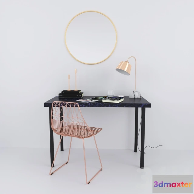 1091248 - Set of decorative copper elements - 224805