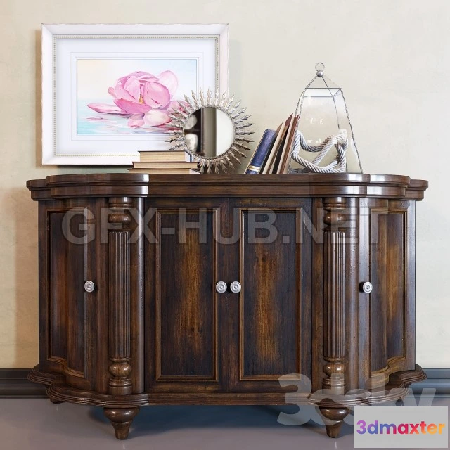 1091384 - Shaped credenza - 224941