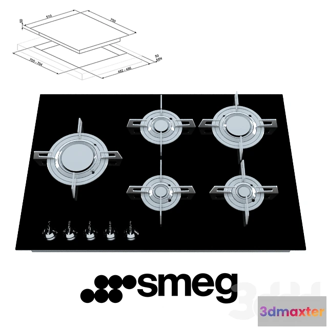 1091872 - Smeg hobs gas - 225429