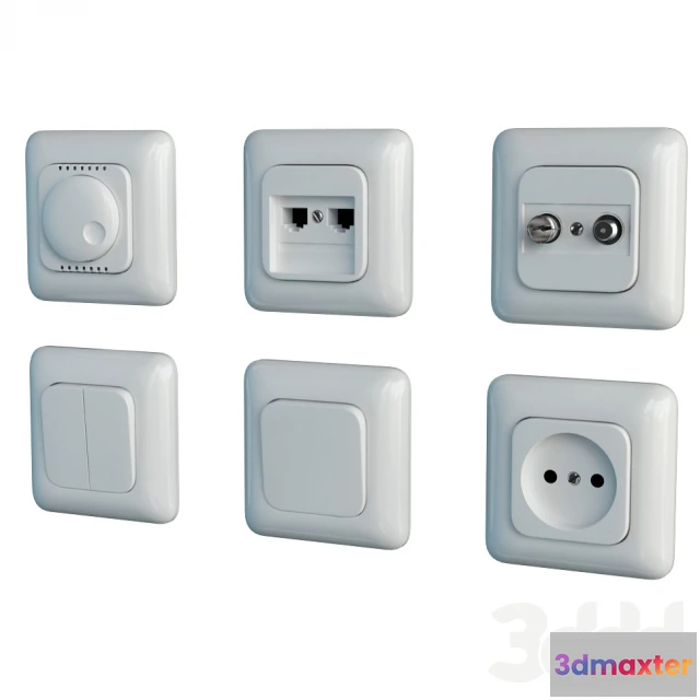 1093034 - Switches and Sockets by TITAN - 226591